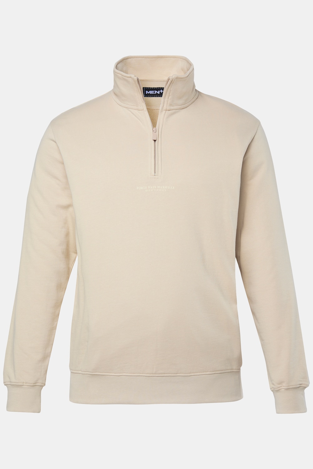 Große Größen Men+ Troyer, Herren, beige, Größe: 3XL, Baumwolle, Men Plus von Men Plus