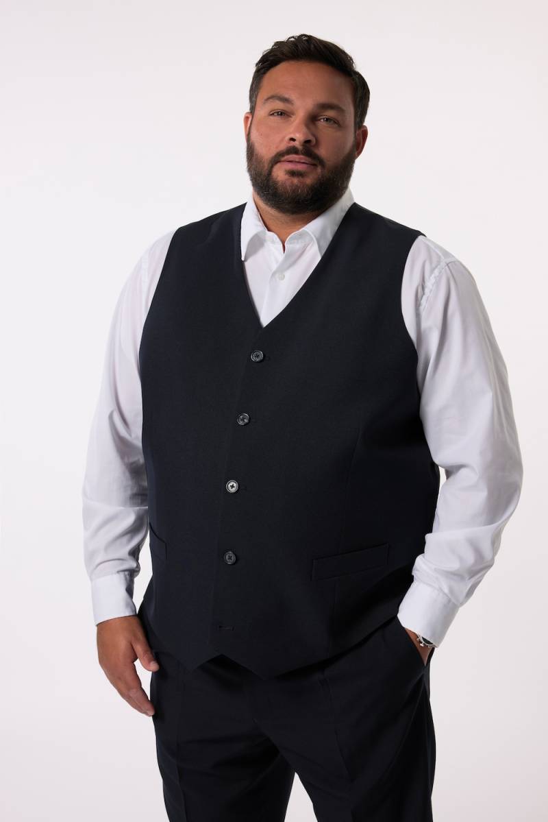 Große Größen Men+ Weste, Herren, blau, Größe: 74, Polyester, Men Plus von Men Plus