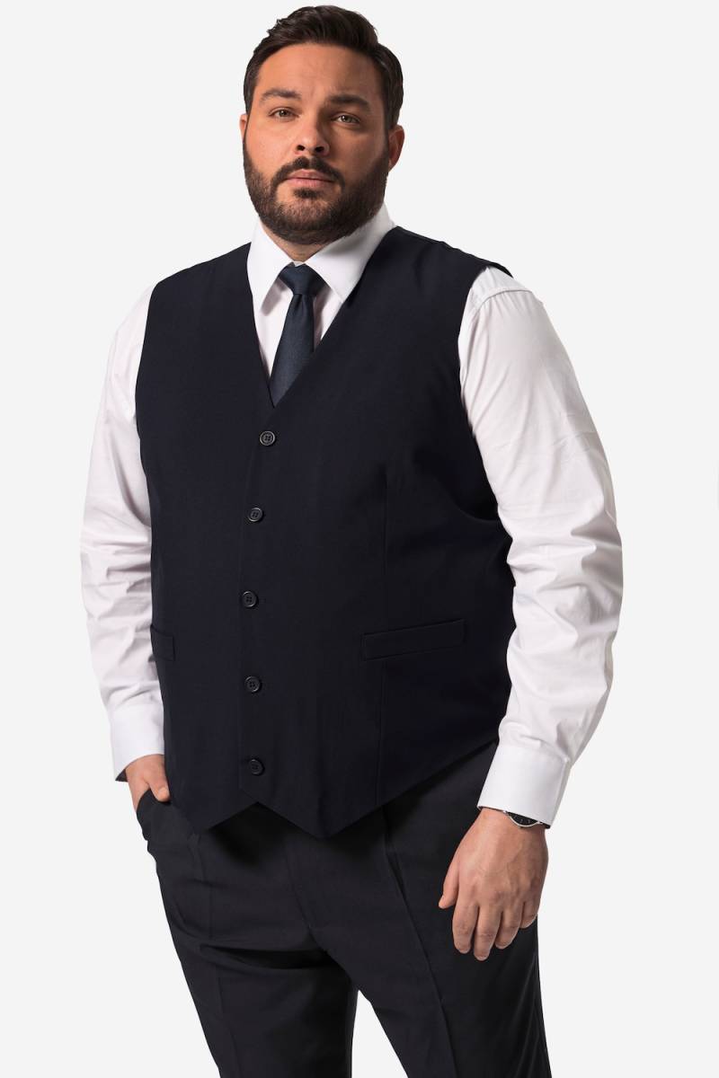 Große Größen Men+ Weste Baukasten Malaga, Herren, blau, Größe: 26, Polyester, Men Plus von Men Plus