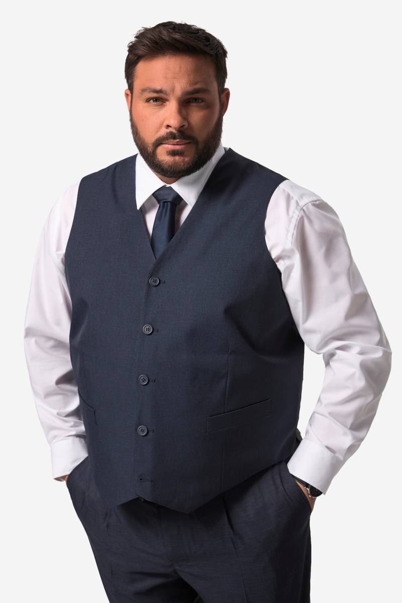 Große Größen Men+ Weste Baukasten Sevilla, Herren, blau, Größe: 74, Polyester, Men Plus von Men Plus