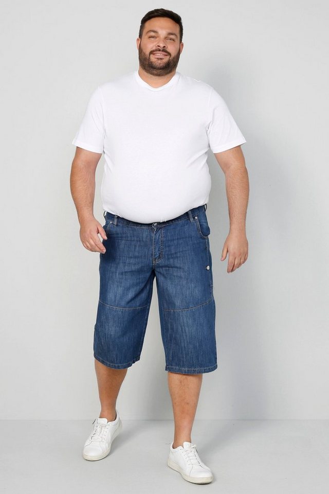 Men Plus Bermudas Men+ Bermuda Bauchfit Regular Fit 5-Pocket von Men Plus