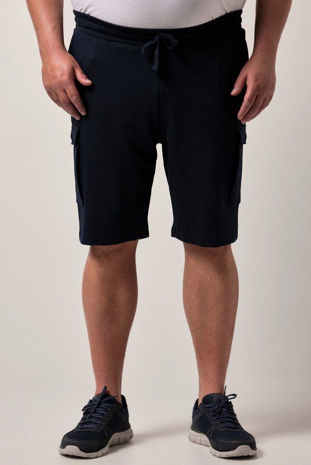 Men Plus Bermudas Men+ Cargo-Sweatbermuda Bauchfit Basic Fit von Men Plus