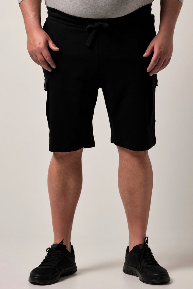 Men Plus Bermudas Men+ Cargo-Sweatbermuda Bauchfit Basic Fit von Men Plus