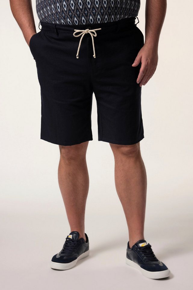 Men Plus Bermudas Men+ Leinenmix-Bermuda Relaxed Fit Elastikbund von Men Plus
