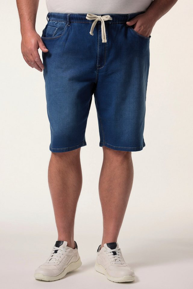 Men Plus Bermudas Men+ Superstretch-Jeansbermuda bis 8 XL von Men Plus