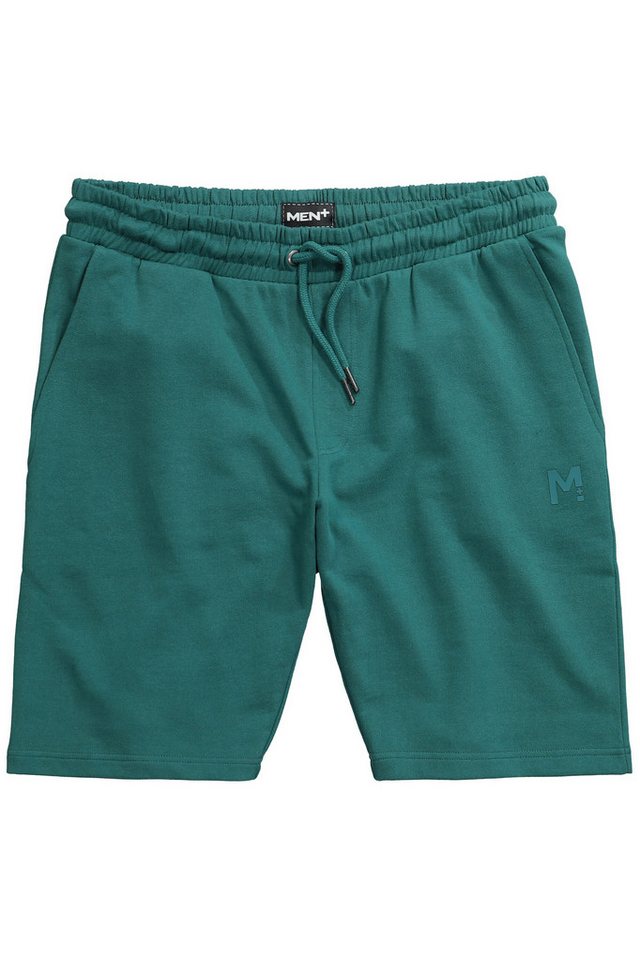 Men Plus Bermudas Men+ Sweatbermuda Basic Elastikbund bis 8 XL von Men Plus