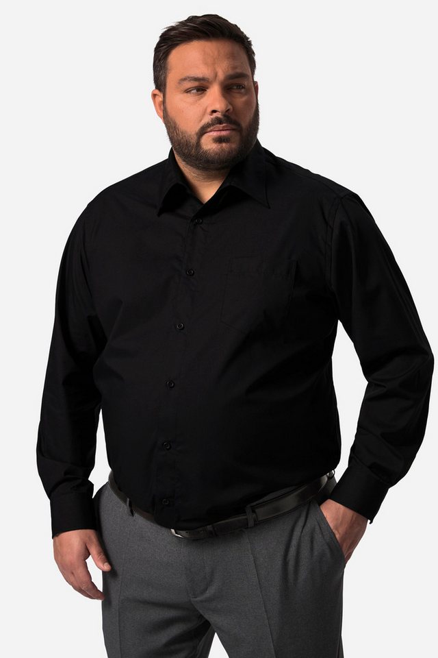 Men Plus Businesshemd Men+ Businesshemd Langarm Easy Care Vario-Kragen von Men Plus