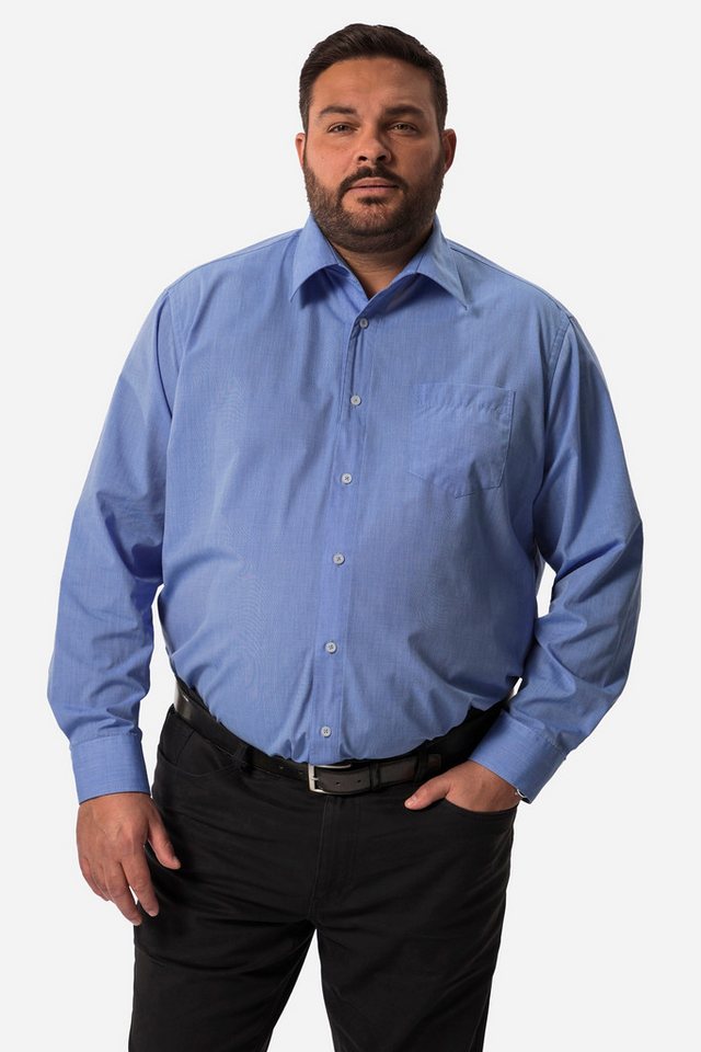 Men Plus Businesshemd Men+ Businesshemd EasyCare Vario-Kragen bis 8 XL von Men Plus