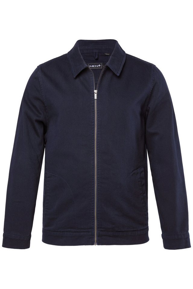 Men Plus Funktionsjacke Men+ Jeansjacke Denim Zipper 2 Taschen bis 8 XL von Men Plus