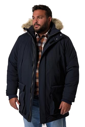 Men Plus Herren große Größen Übergrößen Menswear L-8XL Men+ Funktions-Parka, Wasser-, windabweisend, Kapuze, bis 8 XL Navy blau 4XL 831944130-4XL Men Plus Herren große Größen Übergrößen Menswear L-8XL Men+ Funktions-Parka, Wasser-, windabweisend, Kapuze, bis 8 XL Navy blau 4XL 831944130-4XL von Men Plus