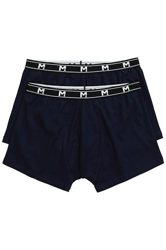 Men Plus Herren große Größen Übergrößen Menswear L-8XL Men+ Hip-Pants, 2er-Pack, Unterhose, bis 8 XL Navy blau 8XL 832257130-8XL von Men Plus