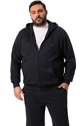 Men Plus Herren große Größen Übergrößen Menswear L-8XL Men+ Hoodiejacke, Kapuze, Kängurutasche, bis 84/86 Navy blau 60+ 830542785-60+ von Men Plus