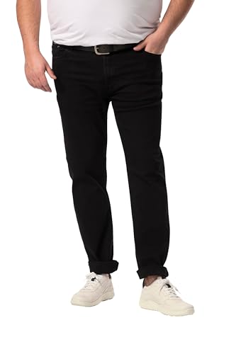 Men Plus Herren große Größen Übergrößen Menswear L-8XL Men+ Jeans, 5-Pocket, Spezialschnitt, bis Gr. 82/41 Black 33 830686100-33 von Men Plus