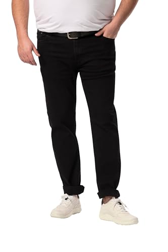 Men Plus Herren große Größen Übergrößen Menswear L-8XL Men+ Jeans, 5-Pocket, Spezialschnitt, bis Gr. 82/41 Black 40 830686100-40 von Men Plus