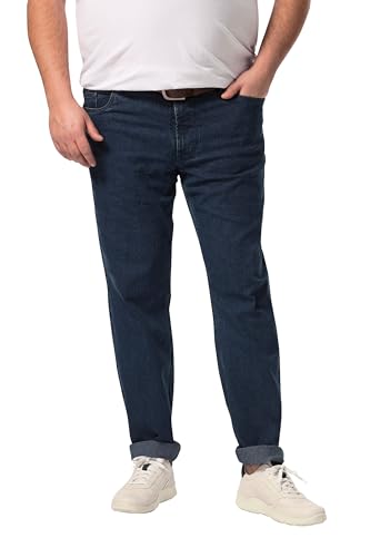 Men Plus Herren große Größen Übergrößen Menswear L-8XL Men+ Jeans, 5-Pocket, Spezialschnitt, bis Gr. 82/41 Blue Stone 66 830686902-66 von Men Plus