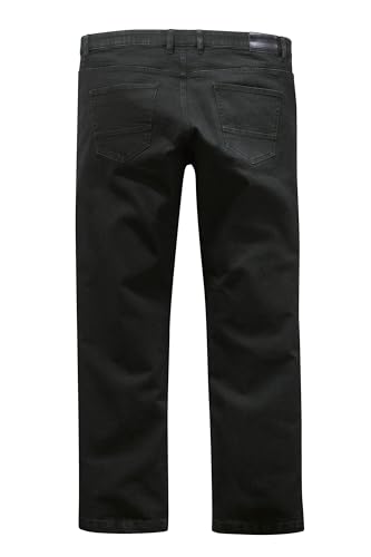 Men Plus Herren große Größen Übergrößen Menswear L-8XL Men+ Jeans, Bauchfit, 5-Pocket, bis 41 schwarz 40 200292100-40 von Men Plus