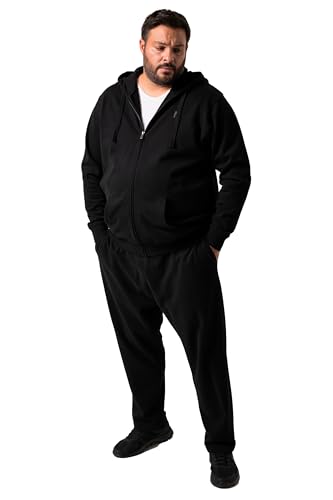Men Plus Herren große Größen Übergrößen Menswear L-8XL Men+ Jogginganzug, Zweiteiler, Kapuzenjacke, bis 8 XL schwarz 7XL 842314100-7XL von Men Plus