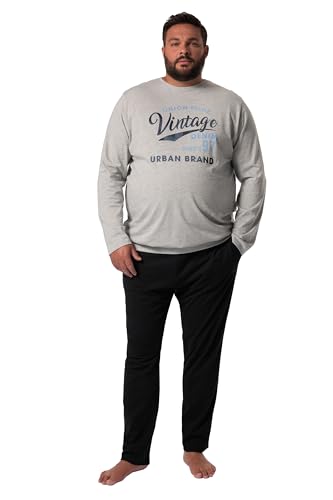 Men Plus Herren große Größen Übergrößen Menswear L-8XL Men+ Schlafanzug, Zweiteiler, Bauchfit, Langarm, bis 8 XL hellgrau mélange L 832187134-L Men Plus Herren große Größen Übergrößen Menswear L-8XL Men+ Schlafanzug, Zweiteiler, Bauchfit, Langarm, bis 8 XL hellgrau mélange L 832187134-L von Men Plus