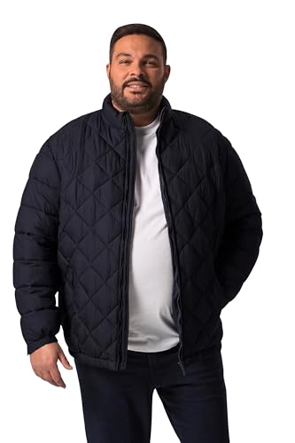 Men Plus Herren große Größen Übergrößen Menswear L-8XL Men+ Steppjacke, Stehkragen, bis 8 XL Navy blau 6XL 831494130-6XL von Men Plus