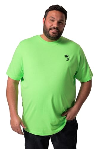 Men Plus Herren große Größen Übergrößen Menswear L-8XL Men+ T-Shirt, Halbarm, Neon-Stick, bis 8 XL neon Green XXL 838212426-XXL von Men Plus