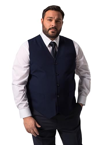 Men Plus Herren große Größen Übergrößen Menswear L-8XL Men+ Weste Baukasten Madrid, bis Gr. 82/41 dunkel marine 68 830668730-68 von Men Plus