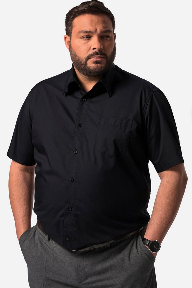 Men Plus Kurzarmhemd Men+ Businesshemd Halbarm Easy Care Vario-Kragen von Men Plus