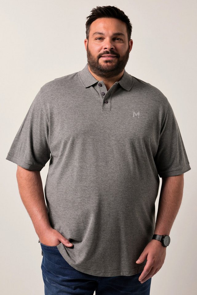 Men Plus Poloshirt Men+ Poloshirt Basic Piqué Halbarm bis 8 XL von Men Plus
