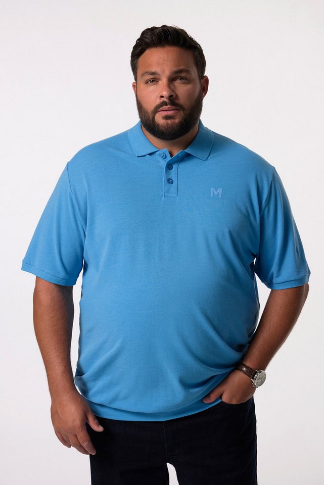 Men Plus Poloshirt Men+ Poloshirt Bauchfit Basic Piqué Halbarm von Men Plus