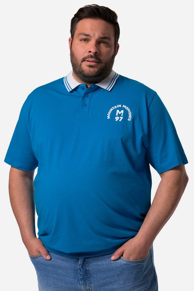 Men Plus Poloshirt Men+ Poloshirt Bauchfit Halbarm Polokragen von Men Plus