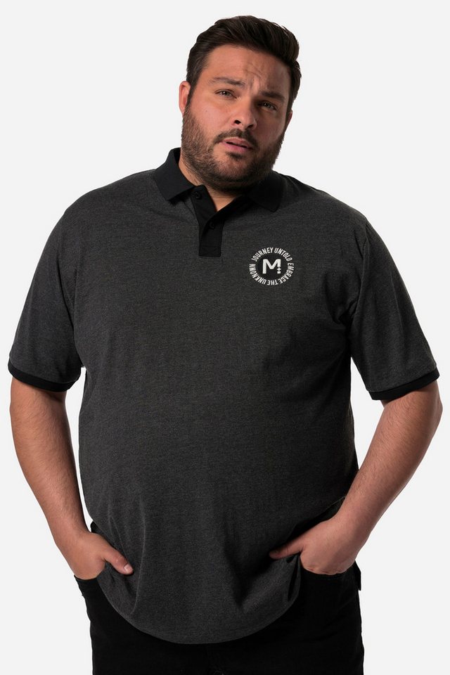 Men Plus Poloshirt Men+ Poloshirt Halbarm Brust-Druck bis 8 XL von Men Plus