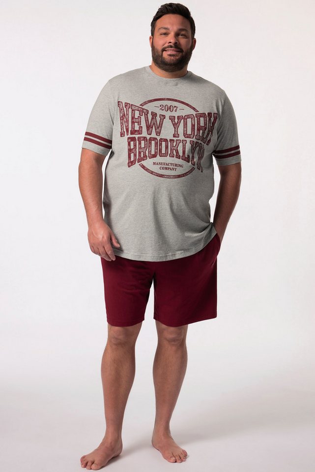 Men Plus Schlafanzug Men+ Schlafanzug Bauchfit Zweiteiler T-Shirt von Men Plus