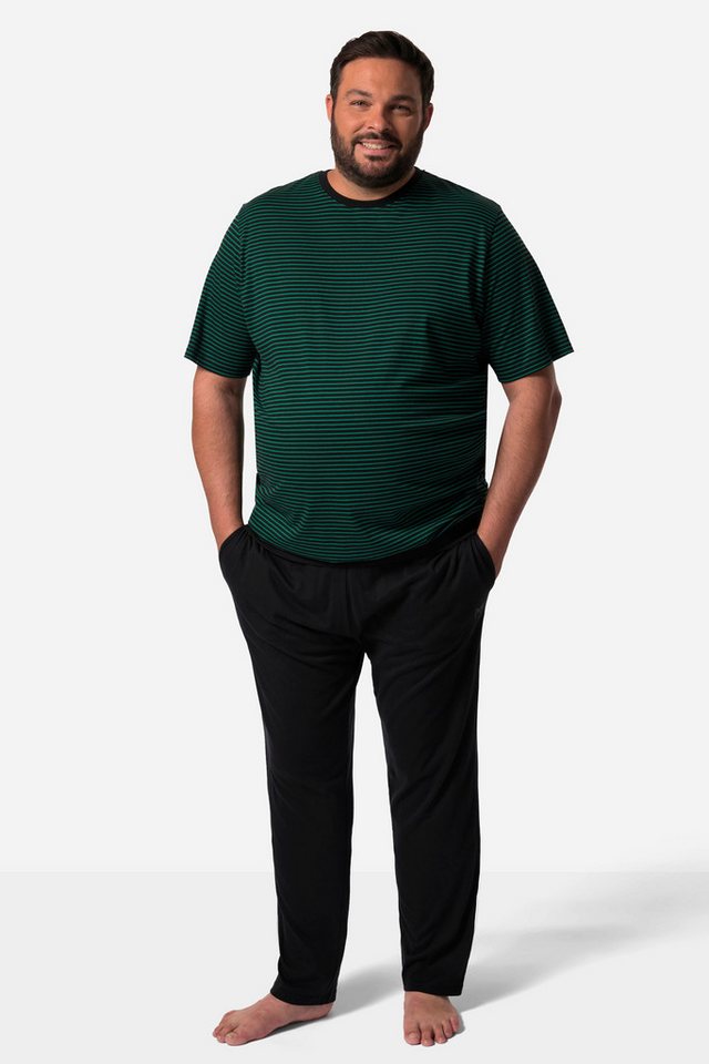 Men Plus Schlafanzug Men+ Schlafanzug Bauchfit Zweiteiler lange Hose von Men Plus