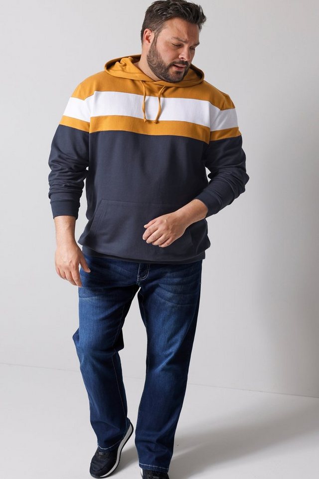 Men Plus Sweatshirt Kapuzensweatshirt Spezialschnitt von Men Plus
