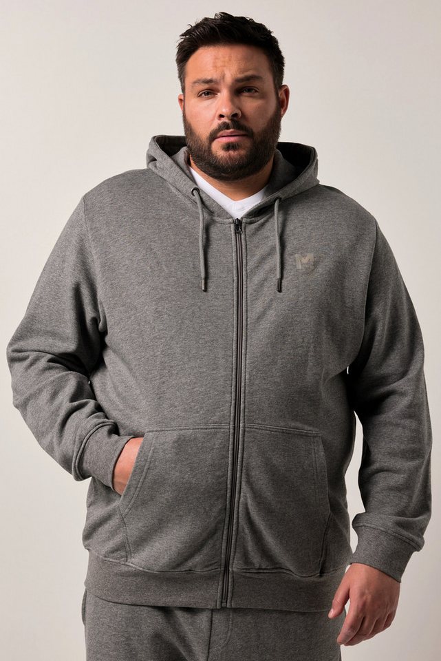 Men Plus Sweatshirt Men+ Kapuzen-Sweatjacke Basic bis 8 XL von Men Plus