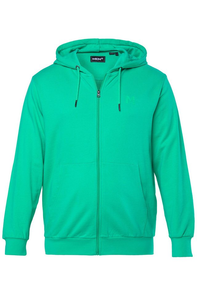 Men Plus Sweatshirt Men+ Kapuzen-Sweatjacke Basic bis 8 XL von Men Plus