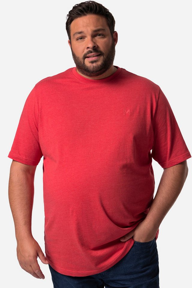 Men Plus T-Shirt Men+ T-Shirt Basic Halbarm Rundhals bis 8 XL von Men Plus