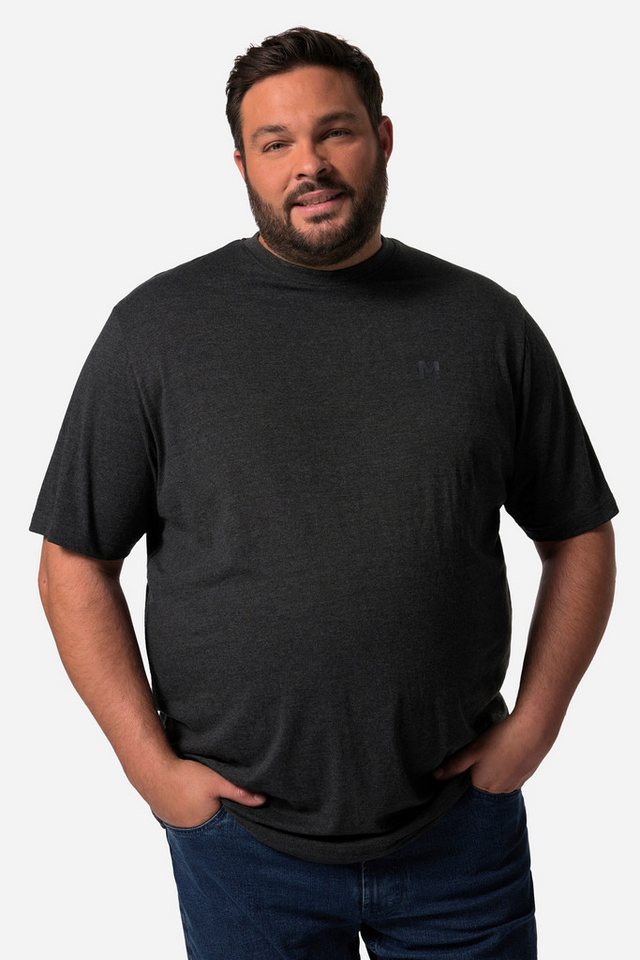 Men Plus T-Shirt Men+ T-Shirt Basic Halbarm Rundhals bis 8 XL von Men Plus