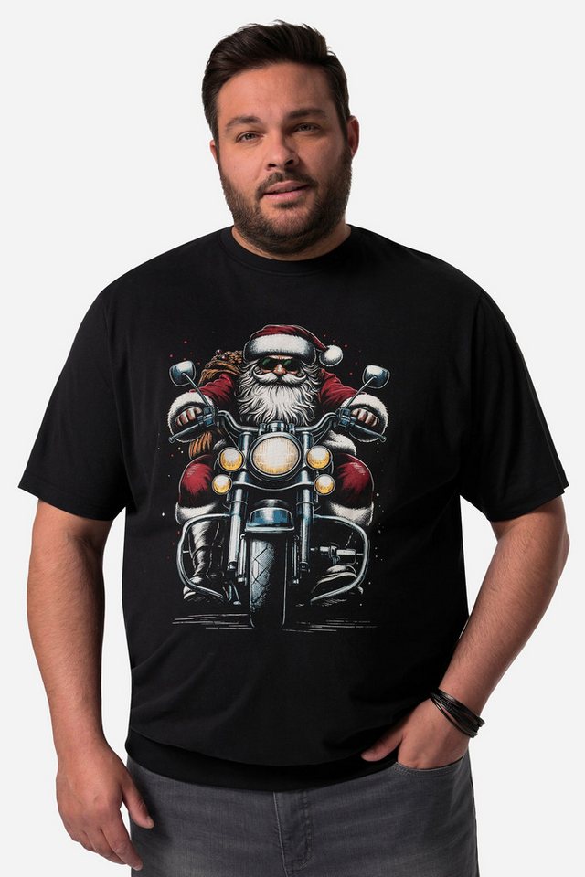 Men Plus T-Shirt Men+ T-Shirt Halbarm Bauchfit Rundhals bis 8 XL von Men Plus