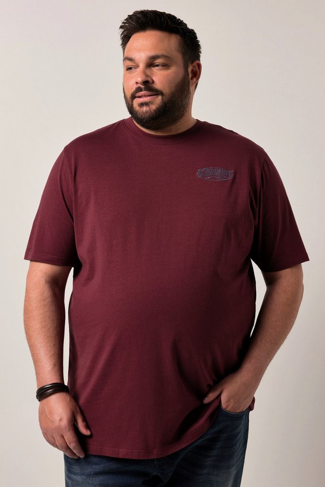 Men Plus T-Shirt Men+ T-Shirt Halbarm Bruststick bis 8 XL von Men Plus