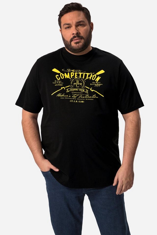 Men Plus T-Shirt Men+ T-Shirt Halbarm Competition Print bis 84/86 von Men Plus