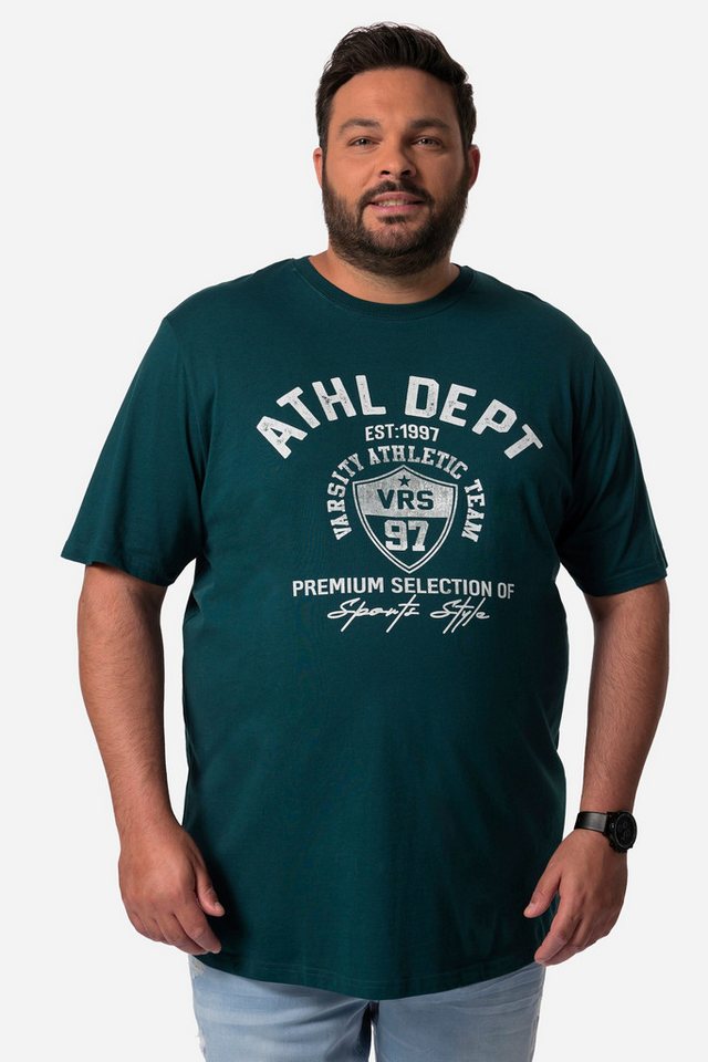 Men Plus T-Shirt Men+ T-Shirt Halbarm Druck vorne bis Gr. 8 XL von Men Plus