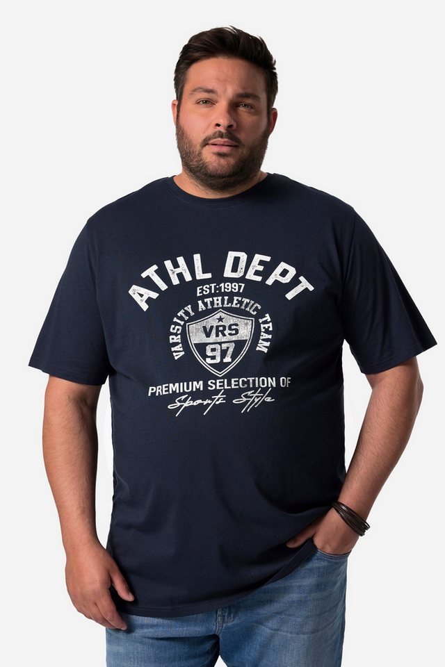 Men Plus T-Shirt Men+ T-Shirt Halbarm Druck vorne bis Gr. 8 XL von Men Plus