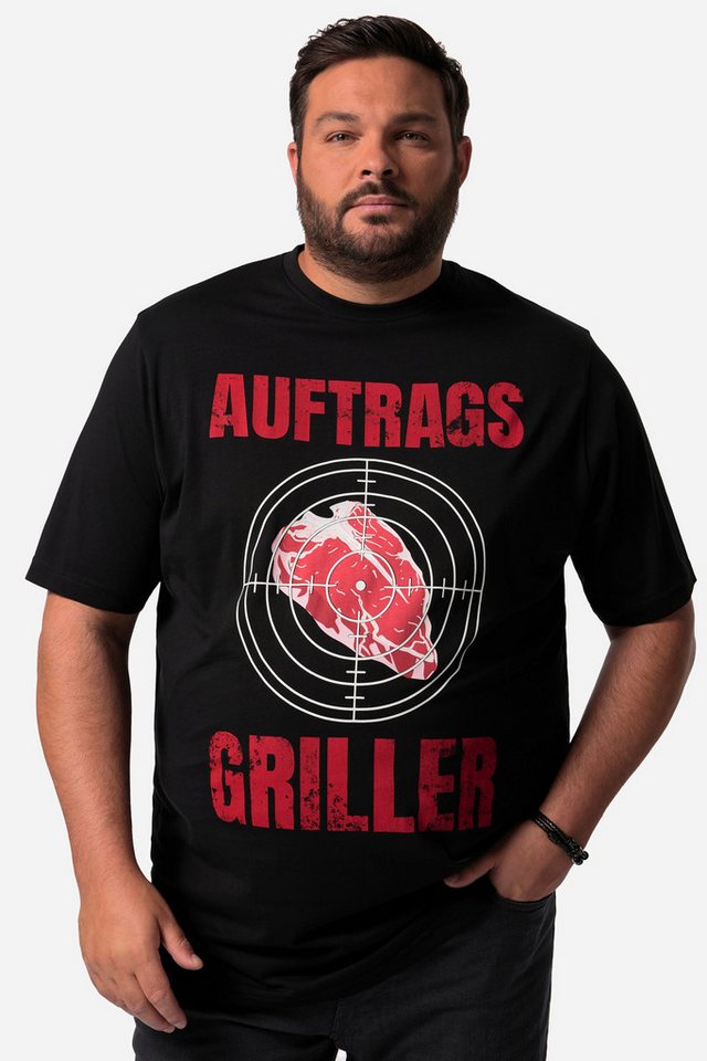 Men Plus T-Shirt Men+ T-Shirt Halbarm Grillen bis 8 XL von Men Plus