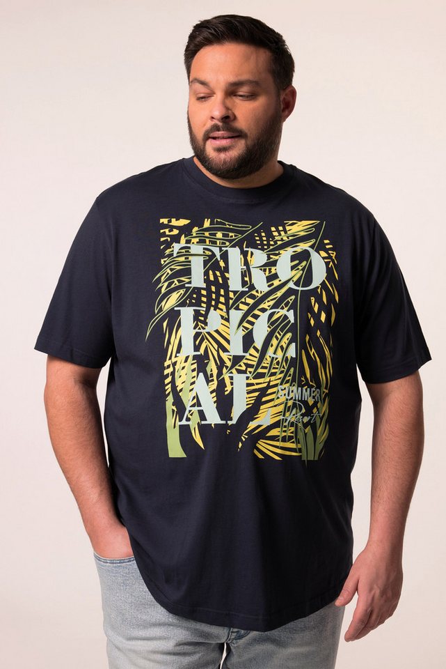 Men Plus T-Shirt Men+ T-Shirt Halbarm Print bis 8 XL von Men Plus