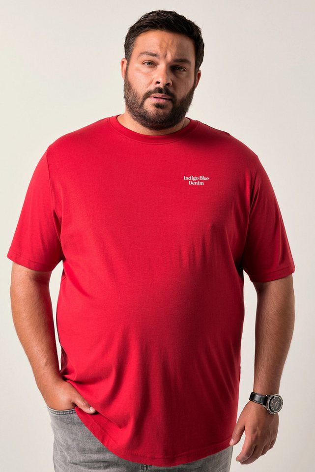 Men Plus T-Shirt Men+ T-Shirt Halbarm Rückenprint bis 8 XL von Men Plus