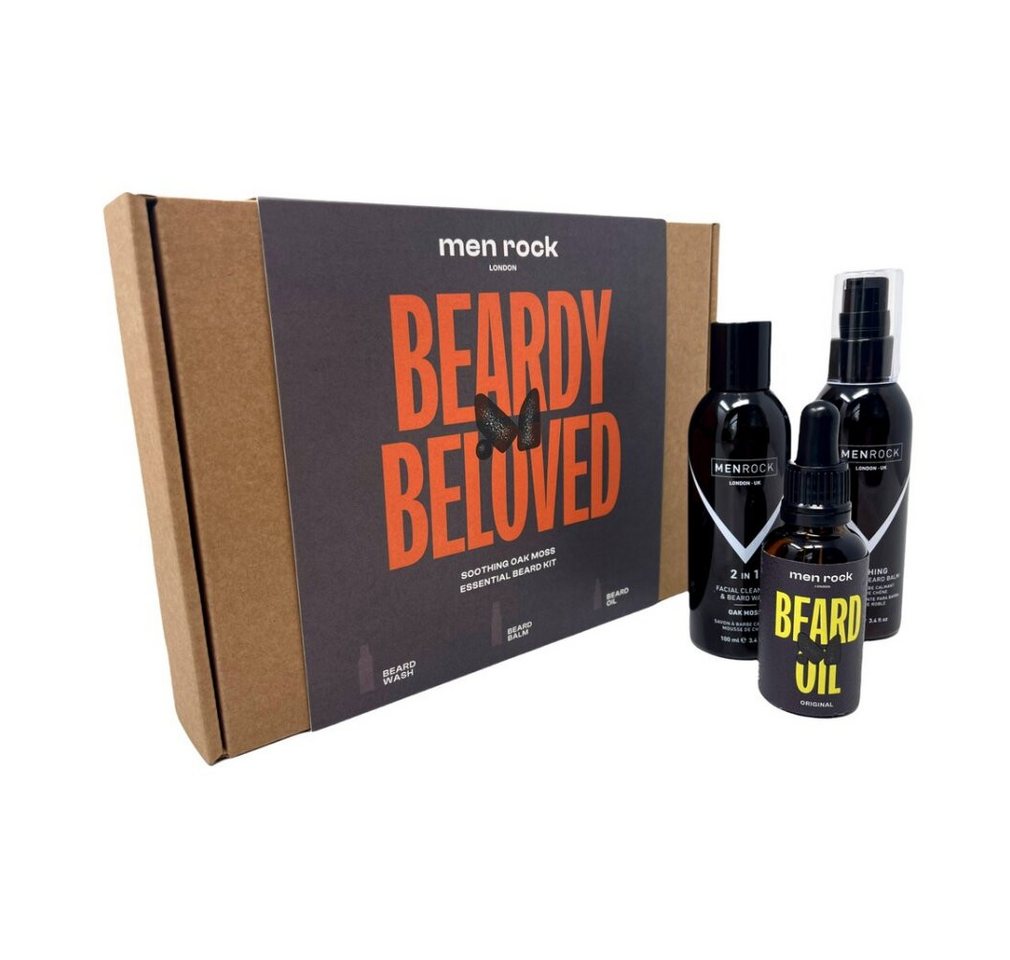 Men Rock London Hautpflege-Set Dárková sada péèe o vousy Oak Moss (Beard Care Gift Set) von Men Rock London