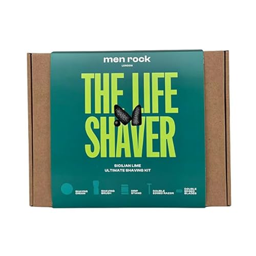 Men Rock London Herren-Badeset – Geschenkboxen – Dárková Sada Holicí Pèe Sizilian Lime (Ultimate Classic Shaving Gift Set) von Men Rock London