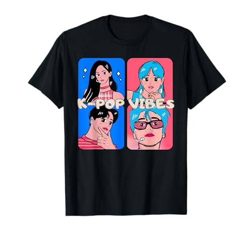 Herren und Damen K-Pop Vibes Graphic T-Shirt Herren und Damen K-Pop Vibes Graphic T-Shirt von Men and Women K-Pop Vibes Graphic Fan Art Design