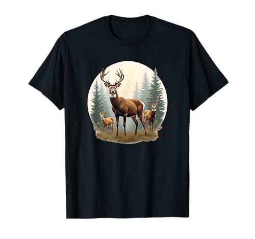 Whitetail Deer Hunting Herren T-Shirt Whitetail Deer Hunting Herren T-Shirt von Men's Deer Hunting For Dad