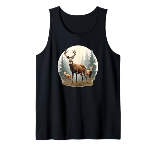 Whitetail Deer Hunting Herren Tank Top Whitetail Deer Hunting Herren Tank Top von Men's Deer Hunting For Dad